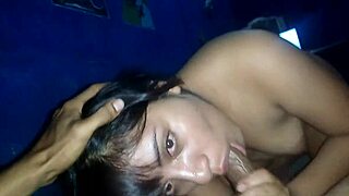 First time giving a blowjob in high definition