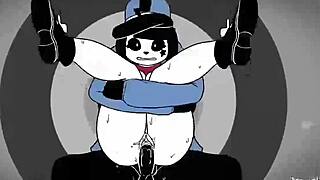 Uncensored cartoon mime hardcore sex!