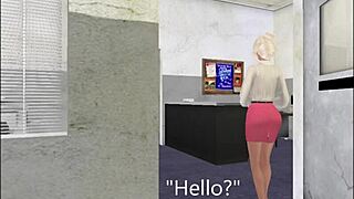 the next man appears in suggestive anime cartoon