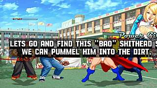 brian battler and kim dong hwan meet power girl and raven in hentai mugen