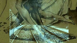 these vintage erotic drawings from old cartoons are intriguing