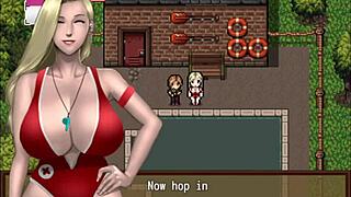 Assistindo um filme porno junto com uma peituda - jogo hentai - zombies retreat - parte 5