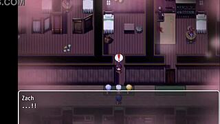 grace explores labyrinth town with toys and fingering