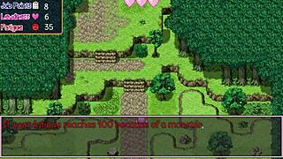 Does Noelle's Big Tits Shine In Hentai Game?