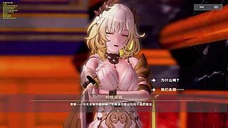 Aglaea in anime hentai series with exciting adventures!