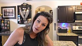 Stepmom Strips Poker