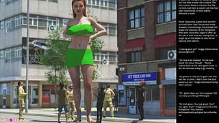 big apple small 18+ gesture episode 7 with 3d cartoon sex