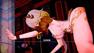 Aglaea in anime hentai series with exciting adventures!