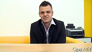 Gay porn featuring large pecker in provocative encounter