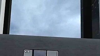 Two men engage in intense gay sex in a luxurious villa using VR technology.