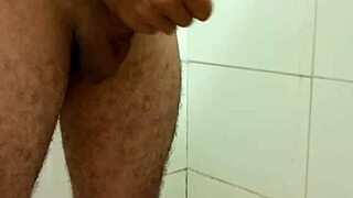 Skinny Gay Amateur Rotates During Solo Masturbation