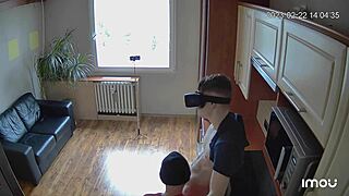 scoout007 catches skinny old bican fucking hard on the kitchen counter