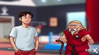 Intriguing BDSM Bondage With Big Ass In Summertime Saga E2 17