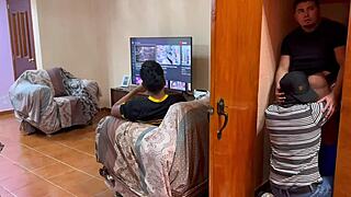 Stranger Fucks My Boyfriend Secretly in Bedroom