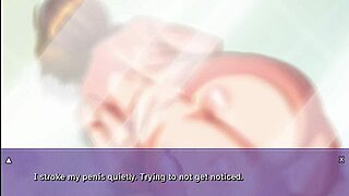 Neighbor gets handjob from wife Hana.