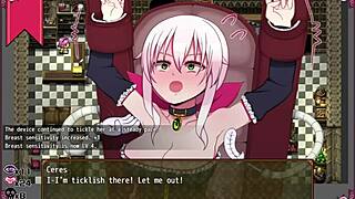 Massage Chair Makes Little Witch Cry in Ceres Contract Guild Hentai Game Part 4!