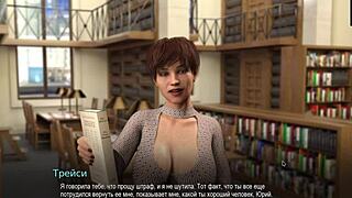 Bound College Whore in Sex Gameplay!