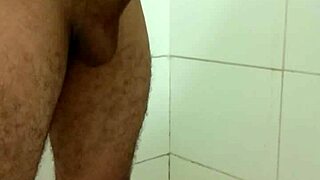 Skinny Gay Amateur Rotates During Solo Masturbation