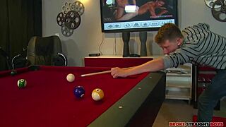 Straight Guys at Pool Turn Into Wild Orgy