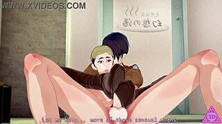shingeki no kyojin anal sex scene