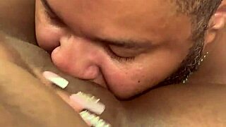 BBW Milaj Gets Fat Pussy Licked and Clit Sucked