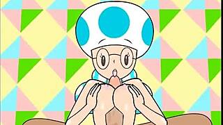 Ppppu toads party with blowjob and oral fun 😏 anime hentai sex scene