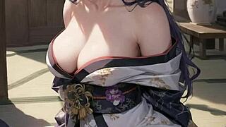 does this 3d stepmom catch you sunbathing nude and masturbating?