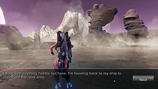 Aria genesis cures friend with cuckolding sex in hentai game episode 1