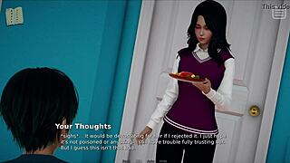 mature brunette bully with big tits and ass becomes lover in intense scene 43