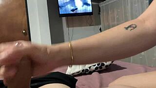 Damn! My stepsister watches a movie and I can’t resist her hot ass!