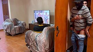 Stranger Fucks My Boyfriend Secretly in Bedroom