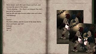 Night of R dungeon scenes unfold