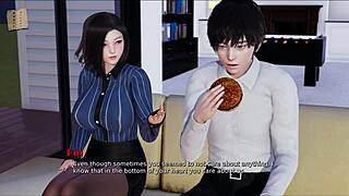 my real desire 16 with big tits in cartoon