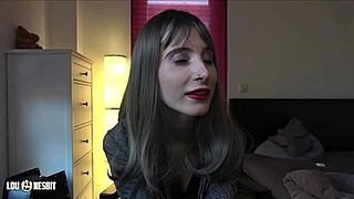 German Cuckold Domination with Lou Nesbit and Lia Louise