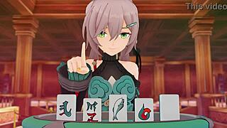 Qingque and Jing Yuan's passionate anime porn scene