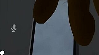 Two men engage in intense gay sex in a luxurious villa using VR technology.