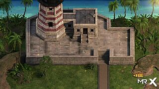 i slide my finger into her ass then my cock in treasureofnadia e2 38