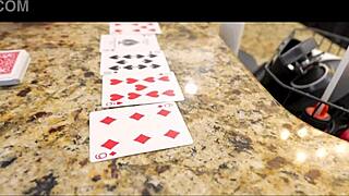 Stepmom Strips Poker