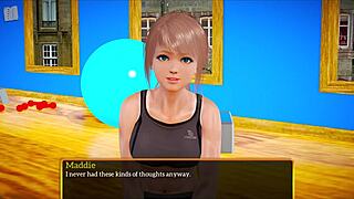 Adult visual novels: Small boobed amateur in family fun