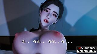 Hey, check out this asian 3d anime with the old man's wife bai han! 😏