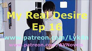 my real desire 16 with big tits in cartoon