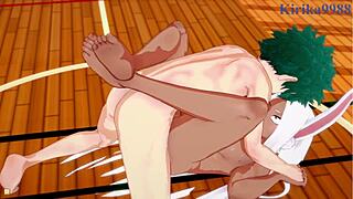 Intense 3D porn featuring Rumi Usagiyama, Mirko, and Tsuyu