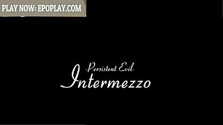 The persistent evil intermezzo features intense monster encounters in the anime series.