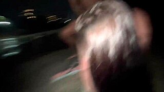 Me and friends bang busty slut on street
