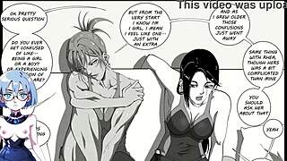 Girls night out with futanari anime characters in hentai adventure