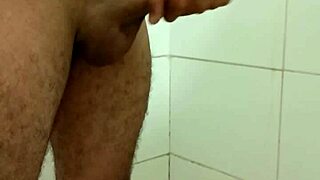 Skinny Gay Amateur Rotates During Solo Masturbation