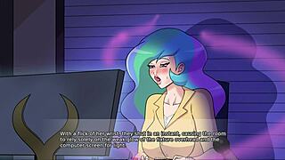 Leading by example in a game.