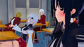 High School DxD NTR Madness 2 Short Trailer - Watch Full 1 Hour Movie on Sheer Fantasyking3