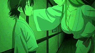 The goddess dormitory administrator in anime