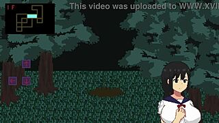 brunette lost in forest nightmare part 4